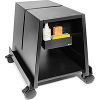 SIGEL Whiteboard-Ständer Meet up schwarz 180,0 x 90,0 cm 2 Fächer, 1 St. von Sigel