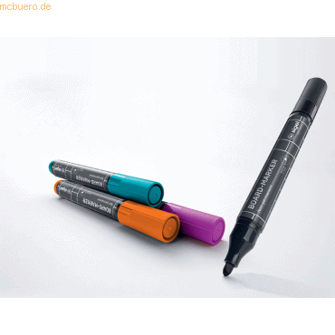 Sigel Board-Marker Rundspitze 2-3mm Tinte schwarz/türkis/magenta/orang Sigel Board-Marker Rundspitze 2-3mm Tinte schwarz/türkis/magenta/orang von Sigel