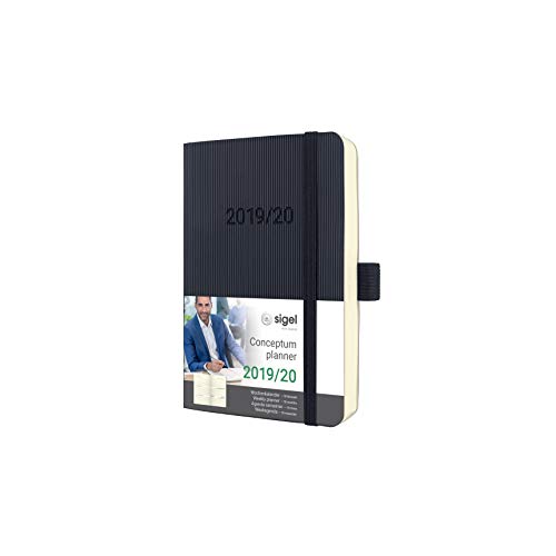 SIGEL C2007 Wochenkalender 2019/2020, 18 Monate, ca. A6, schwarzes Softcover, Conceptum - weitere Modelle SIGEL C2007 Wochenkalender 2019/2020, 18 Monate, ca. A6, schwarzes Softcover, Conceptum - weitere Modelle von Sigel