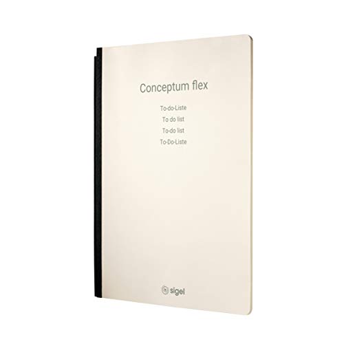 SIGEL CF220 Heft To-do-Liste, DIN A4 - für Business Notiersystem Conceptum flex, aus nachhaltigem Papier von Sigel
