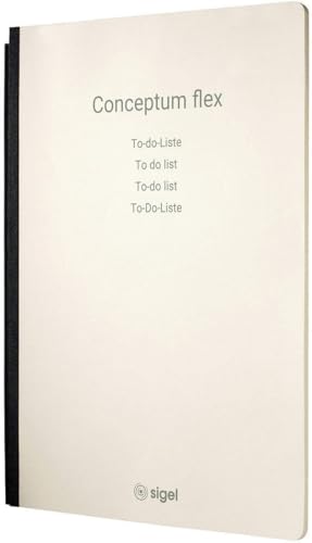 SIGEL CF220 Heft To-do-Liste, DIN A4 - für Business Notiersystem Conceptum flex, aus nachhaltigem Papier von Sigel