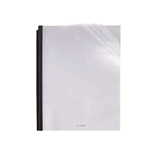 SIGEL CF301 Klarsichthüllen, DIN A5 - für Business Notiersystem Conceptum flex von Sigel