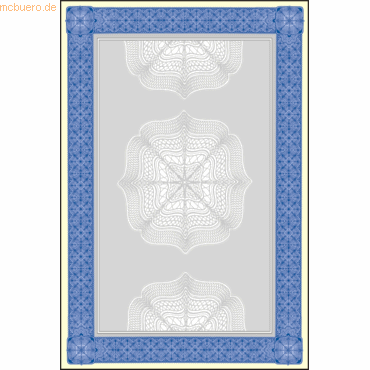 Sigel Designpapier Wertpapier blau DIN A4 185g/qm VE=20 Blatt Sigel Designpapier Wertpapier blau DIN A4 185g/qm VE=20 Blatt von Sigel
