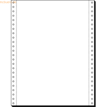 Sigel EDV-Papier 12 Zoll x 240mm 1-fach 80g/qm blanko VE=2000 Blatt Sigel EDV-Papier 12 Zoll x 240mm 1-fach 80g/qm blanko VE=2000 Blatt von Sigel