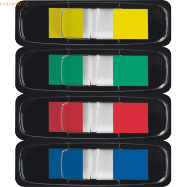 Sigel Haftmarker Film Color-Tip Mini sortiert VE=144 Blatt von Sigel