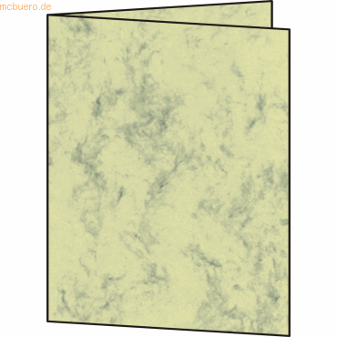 Sigel Marmor-Karten A5 185g/qm beige VE=25 Stück von Sigel