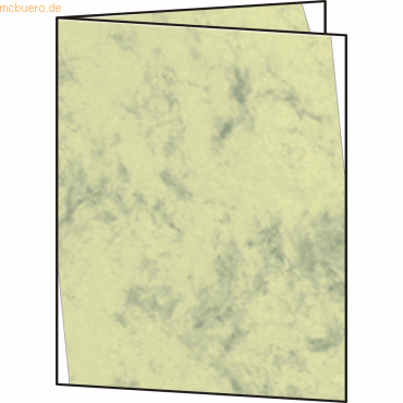 Sigel Marmor-Karten A6 185g/qm beige VE=25 Stück von Sigel