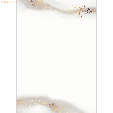 Sigel Motiv-Papier A4 90g Water color gold beige 100 Blatt Sigel Motiv-Papier A4 90g Water color gold beige 100 Blatt von Sigel