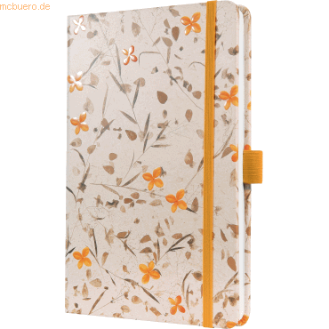 Sigel Notizbuch Jolie Hardcover A5 Bloom Yellow 174 Seiten liniert 80g Sigel Notizbuch Jolie Hardcover A5 Bloom Yellow 174 Seiten liniert 80g von Sigel