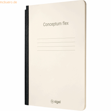 Sigel Notizheft Conceptum flex A5 46 Blatt Softcover Dot-Lineatur 80g/ von Sigel