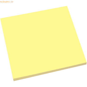 Sigel Static Notes 100x100mm Kunststoff gelb 100 Blatt von Sigel