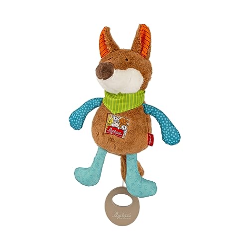 SIGIKID 42380 Mini-Spieluhr Fuchs Musik Mädchen und Jungen Babyspielzeug empfohlen ab Geburt blau/braun SIGIKID 42380 Mini-Spieluhr Fuchs Musik Mädchen und Jungen Babyspielzeug empfohlen ab Geburt blau/braun von Sigikid