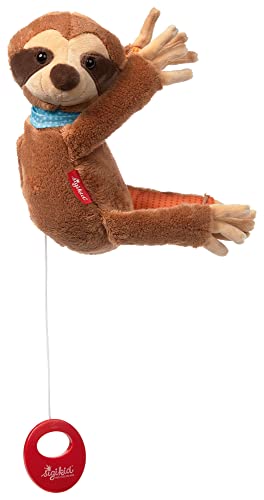 SIGIKID 42417 Hängespieluhr Faultier Musik Mädchen und Jungen Babyspielzeug empfohlen ab Geburt braun SIGIKID 42417 Hängespieluhr Faultier Musik Mädchen und Jungen Babyspielzeug empfohlen ab Geburt braun von Sigikid