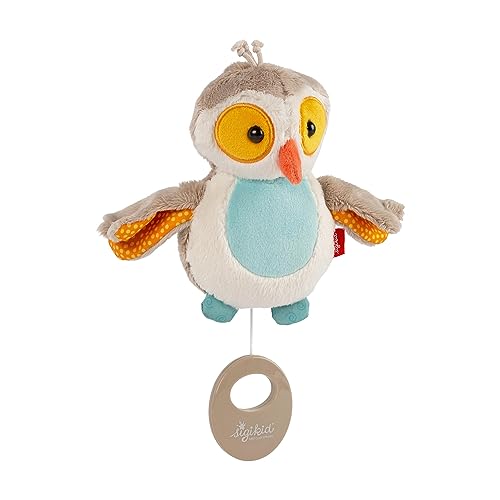 SIGIKID 42545 Mini-Spieluhr Eule mit Harry Potter Melodie Musik Mädchen und Jungen Babyspielzeug empfohlen ab Geburt beige/blau SIGIKID 42545 Mini-Spieluhr Eule mit Harry Potter Melodie Musik Mädchen und Jungen Babyspielzeug empfohlen ab Geburt beige/blau von Sigikid