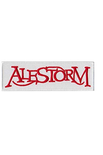 Alestorm White Red Power Metal Band Aufnäher Besticktes Patch zum Aufbügeln Applique Alestorm White Red Power Metal Band Aufnäher Besticktes Patch zum Aufbügeln Applique von SigitasTrading