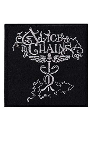 Alice In Chains Grunge Band_1 Aufnäher Besticktes Patch zum Aufbügeln Applique von SigitasTrading