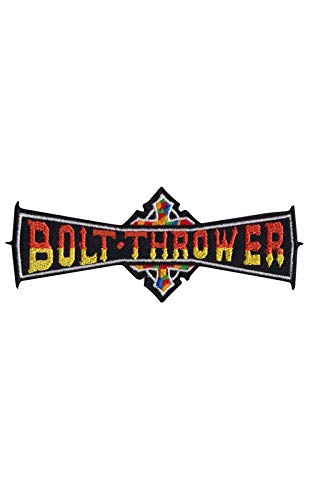 Bolt Thrower Color Uk Death Metal Ban Aufnäher Besticktes Patch zum Aufbügeln Applique von SigitasTrading