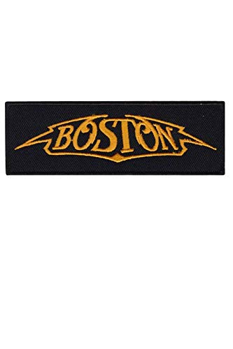Boston Rock Gold Aufnäher Besticktes Patch zum Aufbügeln Applique Boston Rock Gold Aufnäher Besticktes Patch zum Aufbügeln Applique von SigitasTrading