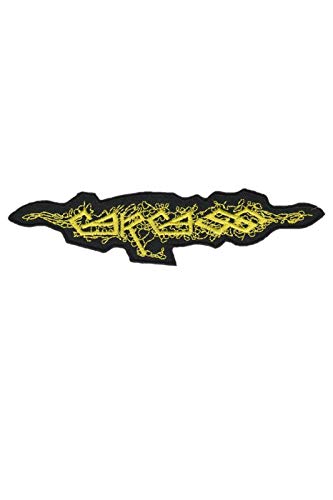 SigitasTrading - 1x Carcass Grindcore Death Metal Band Aufnäher - Besticktes Patch zum Aufbügeln - Applique - Musik - Heavy Metal/Embroidered - Patch von IYVYI