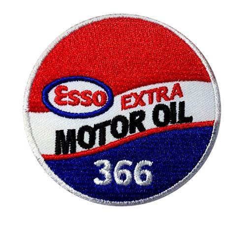 Esso extra motor oil sew Racing Sport T Aufnäher Besticktes Patch zum Aufbügeln Applique Esso extra motor oil sew Racing Sport T Aufnäher Besticktes Patch zum Aufbügeln Applique von SigitasTrading