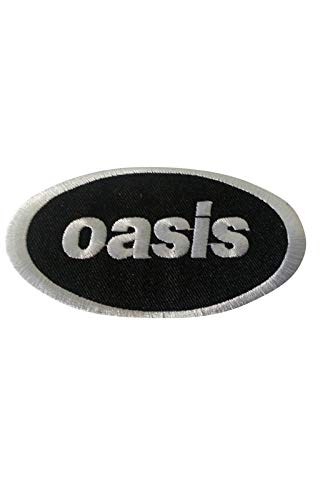 Oasis 10 Cm Aufnäher Besticktes Patch zum Aufbügeln Applique Oasis 10 Cm Aufnäher Besticktes Patch zum Aufbügeln Applique von SigitasTrading