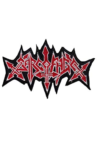 Sarcofago Thrash Und Black Metal Band_1 Aufnäher Besticktes Patch zum Aufbügeln Applique von Xamic
