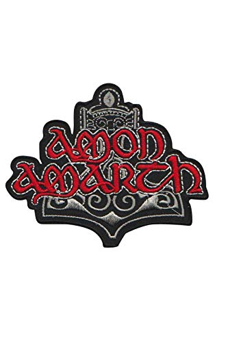 SigitasTrading Amon Amarth Red Melodic Death Metal Aufnäher Besticktes Patch zum Aufbügeln Applique SigitasTrading Amon Amarth Red Melodic Death Metal Aufnäher Besticktes Patch zum Aufbügeln Applique von SigitasTrading