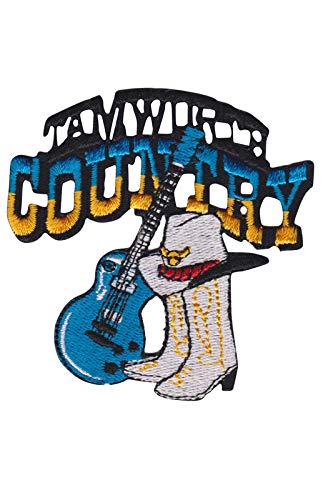 SigitasTrading Country Music Aufnäher Besticktes Patch zum Aufbügeln Applique SigitasTrading Country Music Aufnäher Besticktes Patch zum Aufbügeln Applique von SigitasTrading