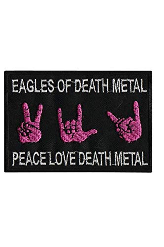 SigitasTrading Eagles of Death Metal Stoner Aufnäher Besticktes Patch zum Aufbügeln Applique von SigitasTrading