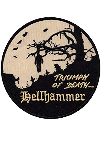 SigitasTrading Hellhammer Triumph of Death Aufnäher Besticktes Patch zum Aufbügeln Applique SigitasTrading Hellhammer Triumph of Death Aufnäher Besticktes Patch zum Aufbügeln Applique von SigitasTrading