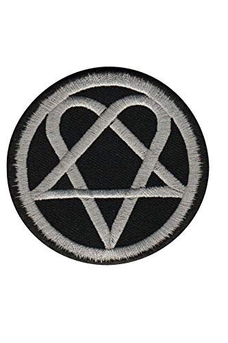 SigitasTrading Him Logo Aufnäher Besticktes Patch zum Aufbügeln Applique von SigitasTrading