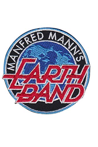 SigitasTrading Manfred Manns Earth Band Rockband Aufnäher Besticktes Patch zum Aufbügeln Applique von SigitasTrading