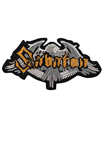 SigitasTrading Sabaton Silver Gold Aufnäher Besticktes Patch zum Aufbügeln Applique SigitasTrading Sabaton Silver Gold Aufnäher Besticktes Patch zum Aufbügeln Applique von SigitasTrading