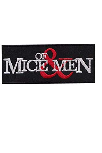 SigitasTrading of Mice Men Post Hardcore Metalcore_1 Aufnäher Besticktes Patch zum Aufbügeln Applique von SigitasTrading