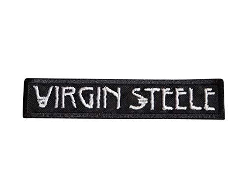 VIRGIN STEELE, Manowar, Mythology, Life, The Unconquerable Spirit, Savatage, Jag Panzer, Liege Lord, Warlord, Hard Rock Embroidered Iron on Applique Souvenir Accessory VIRGIN STEELE, Manowar, Mythology, Life, The Unconquerable Spirit, Savatage, Jag Panzer, Liege Lord, Warlord, Hard Rock Embroidered Iron on Applique Souvenir Accessory von SigitasTrading