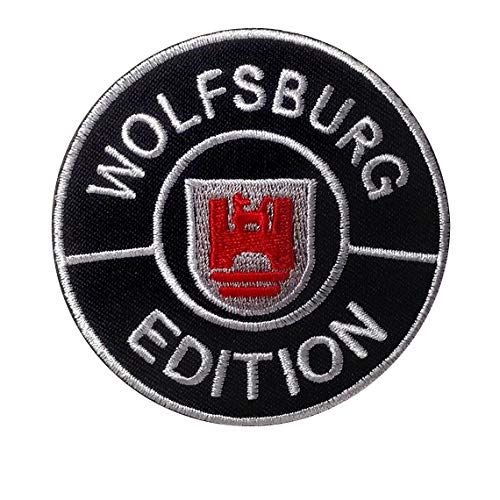 WOLFSBURG Edition Racing MOTORSPORT Aufnäher Besticktes Patch zum Aufbügeln Applique von SigitasTrading
