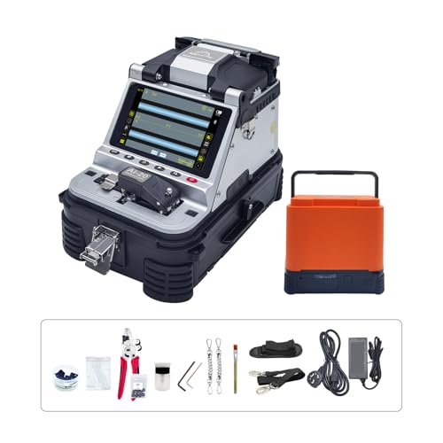 Signal fire Glasfaser-Spleißgerät AI-20 mit integriertem hochpräzisen Einzelschritt-Faserschneider, Fusionsspleißer-Kernausrichtung mit VFL- und OPM-Funktion Signal fire Glasfaser-Spleißgerät AI-20 mit integriertem hochpräzisen Einzelschritt-Faserschneider, Fusionsspleißer-Kernausrichtung mit VFL- und OPM-Funktion von Signal fire