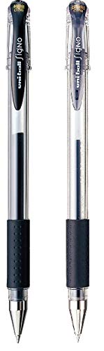 Signo - Uni Kugelschreiber UM-151 0,38 mm & UM-151-28 0,28 mm schwarz von signo