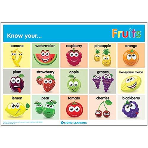 Signs 4 Lernposter, Nylon/A, A2 (420 x 594 mm) von Signs 4 Learning know