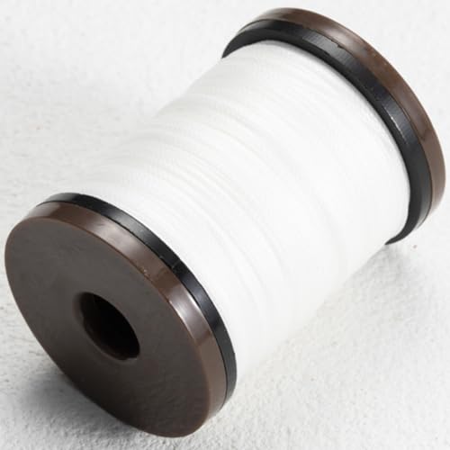 0,4 mm Polyester Lederfäden, Wachsfaden Cord für Lederhandwerk Leder Nähgarn Garn für Handwerk, Nähen, Buchbinden, Schmuck, Häkeln Und Die Buchbinder Nähfäden von SiiRo