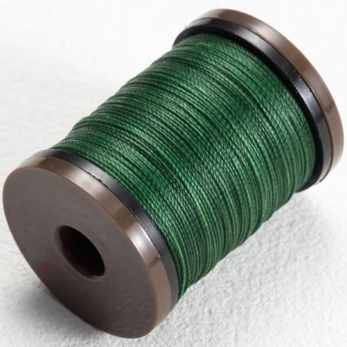 0,8 mm Polyester Lederfäden, Wachsfaden Cord für Lederhandwerk Leder Nähgarn Garn für Handwerk, Nähen, Buchbinden, Schmuck, Häkeln Und Die Buchbinder Nähfäden von SiiRo
