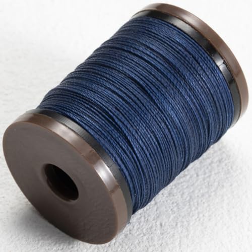0,8 mm Polyester Lederfäden, Wachsfaden Cord für Lederhandwerk Leder Nähgarn Garn für Handwerk, Nähen, Buchbinden, Schmuck, Häkeln Und Die Buchbinder Nähfäden von SiiRo