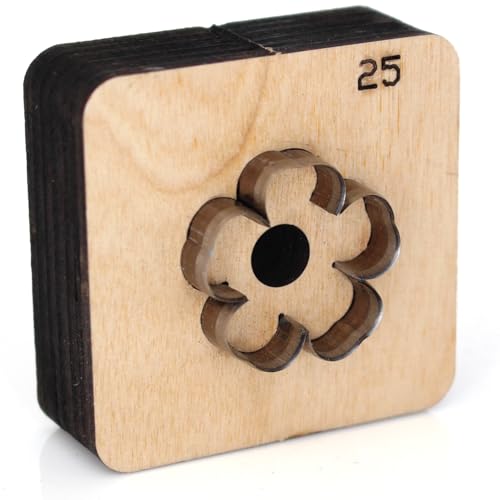 25 mm Blumen-Leder-Stanzschablonen-Set, Leder-Stanzformen zum Schneiden von Formen, Leder-Stanzform für DIY-Lederhandwerk 25 mm Blumen-Leder-Stanzschablonen-Set, Leder-Stanzformen zum Schneiden von Formen, Leder-Stanzform für DIY-Lederhandwerk von SiiRo