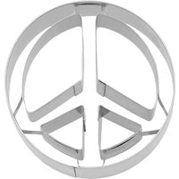 Ausstechform "Peace" von Silber