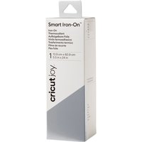 Cricut Joy Aufbügelfolie "Smart Iron-On", 13,9 x 60,9 cm - Silver von Silber