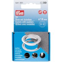 Prym Ösen mit Scheiben - 14 mm, 15 Stück Prym Ösen mit Scheiben - 14 mm, 15 Stück von Prym