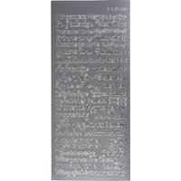 Reliefsticker "Mitgefühl" - Silber von JeJe