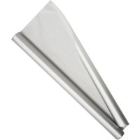 Sea Silk Seidenpapier, farbfest - Metallic-Silber von Silber