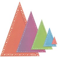 Sizzix Framelits Stanzschablone "Triangles by Stacey Park" von Sizzix