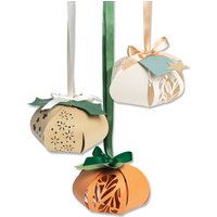 Sizzix Thinlits Stanzschablone "3D Lantern" von Silber